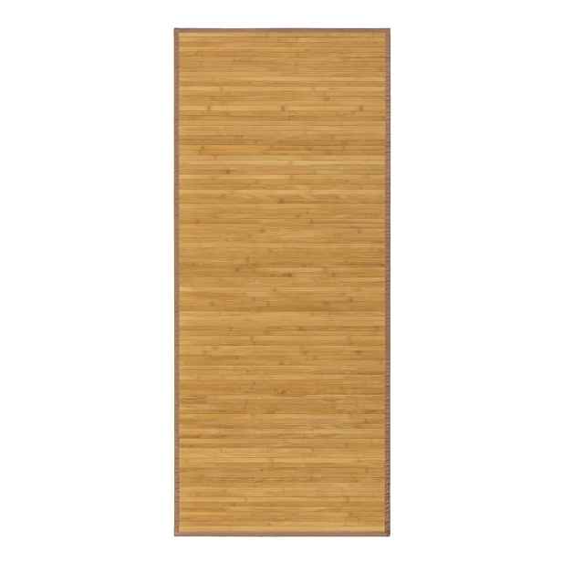 Bambusový koberec běhoun v přírodní barvě 75x175 cm – Casa Selección