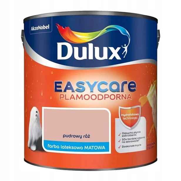 Dulux EasyCare barva latexová barva Pudrová Růžová matná 2,5L