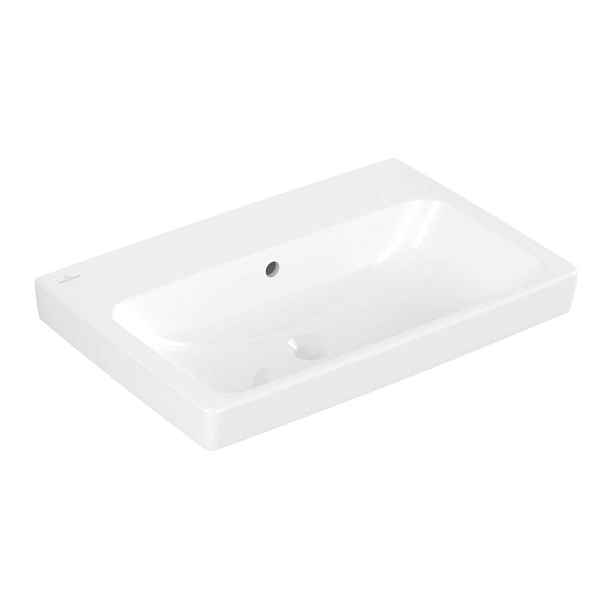 Villeroy & Boch Architectura - Umyvadlo 65x45 cm, s přepadem, bez otvoru pro baterii, alpská bílá 4A876701