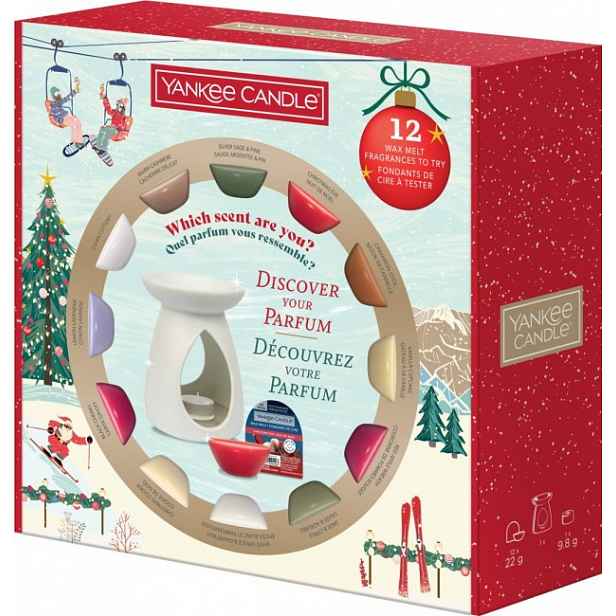 Yankee Candle Dárková sada Apres Ski Aromalampa 12 vosků