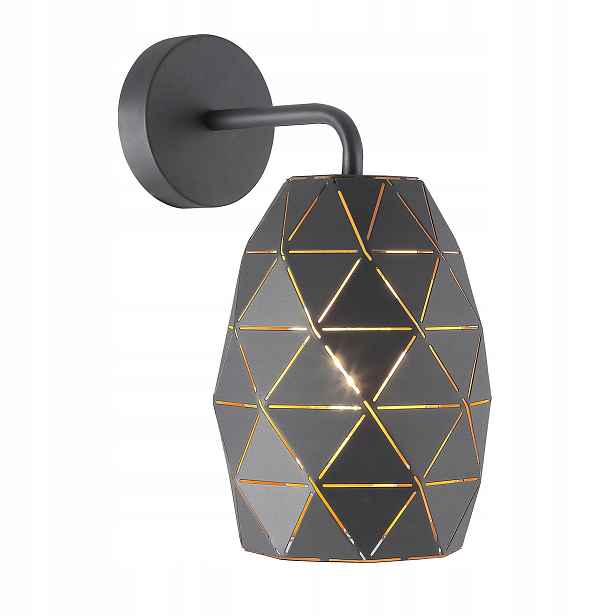 Nástěnná lampa Italux Harley Led Grafitová Moderní ocelová MBM-3480/1