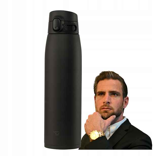 Velký, lehký termohrnek na kávu Zojirushi SM-VS95-BA 950 ml Černý