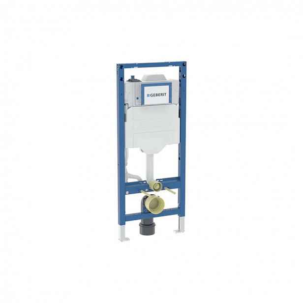 Geberit Duofix - Předstěnová instalace pro závěsné WC, se splachovací nádržkou Sigma 12 cm, s hygienickým proplachem, stavební výška 120 cm 111.057.00