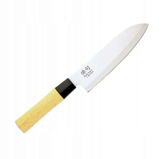 Nůž Šéfkuchaře Haiku Yakitori Santoku 17,5 cm Japonský Dřevo