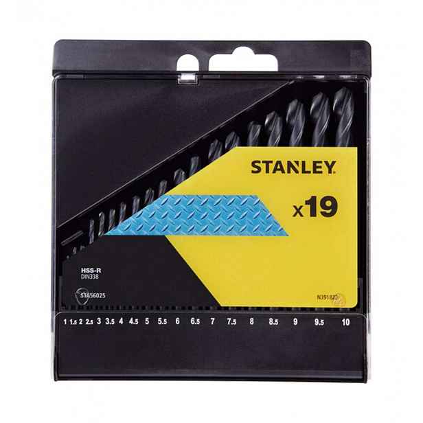 Stanley - 19dílná sada vrtáků do kovu STA56025-QZ