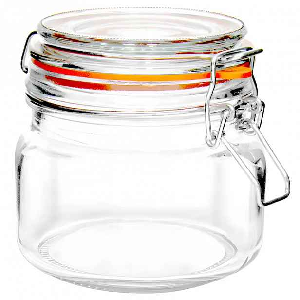Sklenice s klipem čtv. 0.5l