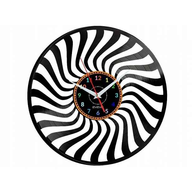 Swera Dárek Originální dekorace do domu Hodiny z vinylové desky