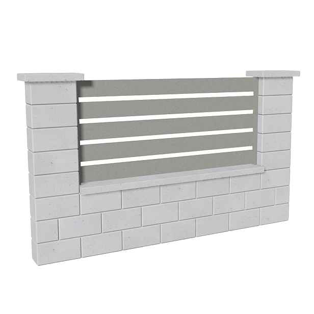 Výplň plotová DEKMETAL TAVOLA 2A094 grey aluminium