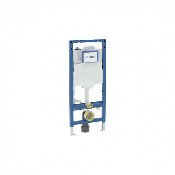 Geberit Duofix - Předstěnová instalace pro závěsné WC, se splachovací nádržkou Sigma 12 cm, s hygienickým proplachem, stavební výška 120 cm 111.075.00