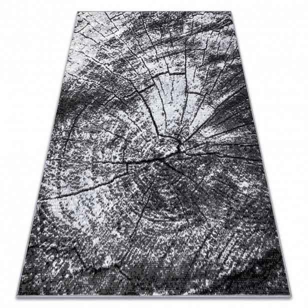 rugsX KOBEREC BCF Morad PIEŃ Pařez stromu - šedá 60/110 cm