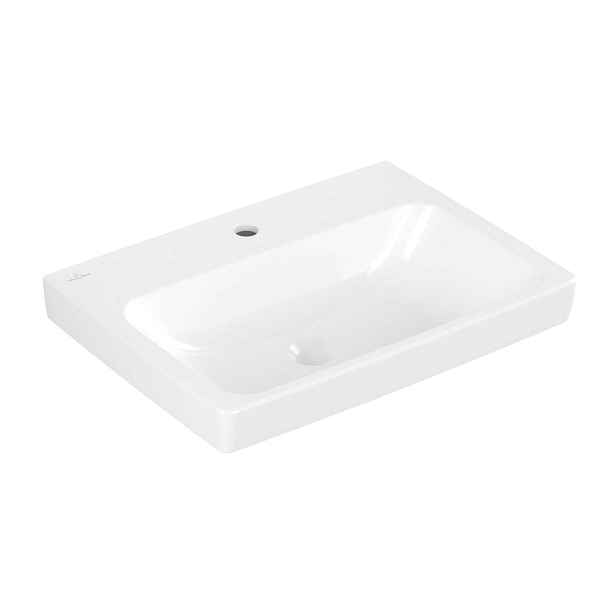 Villeroy & Boch Architectura - Umyvadlo 60x45 cm, bez přepadu, s otvorem pro baterii, alpská bílá 4A876L01