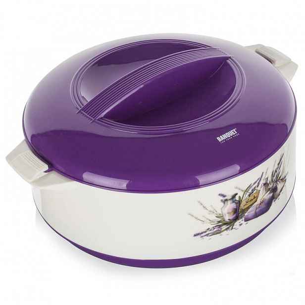 BANQUET Termohrnec 1,5L Culinaria s poklicí, dekor levandule