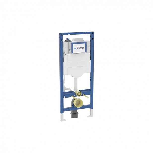 Geberit Duofix - Předstěnová instalace pro závěsné WC, se splachovací nádržkou Sigma 12 cm, s hygienickým proplachem, stavební výška 120 cm 111.076.00