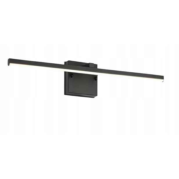 Moderní nástěnné svítidlo nad zrcadlo Led 9W, černá Reality