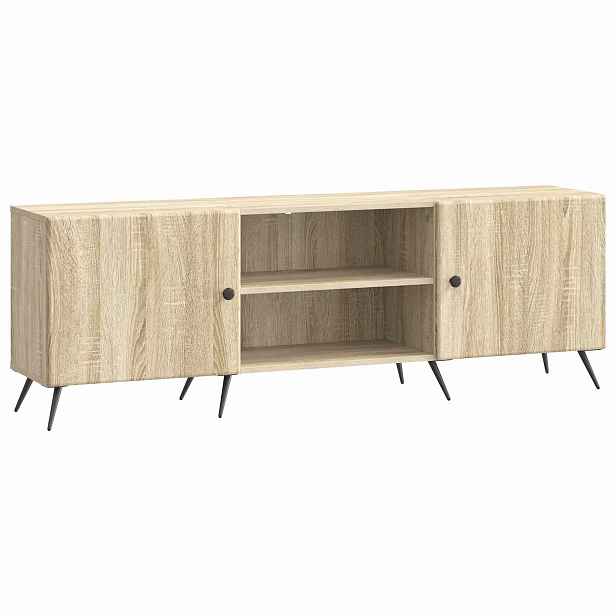 vidaXL Televizní skříň 150 x 31 x 50 cm Dub sonoma Kompozitní dřevo