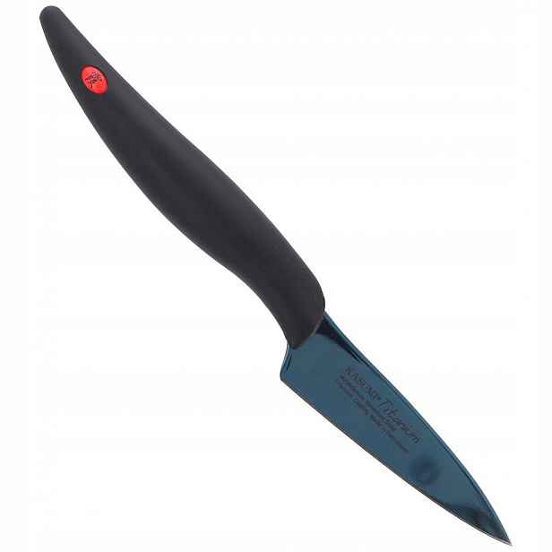 Kasumi Blue Titanium Paring kovaný japonský nůž na zeleniny 80 mm (22008/B)