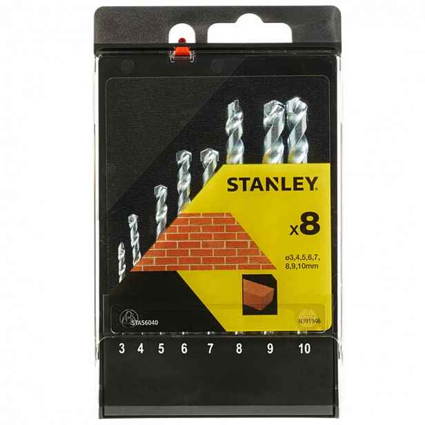 Stanley - 8dílná sada vrtáků do zdiva STA56040-QZ