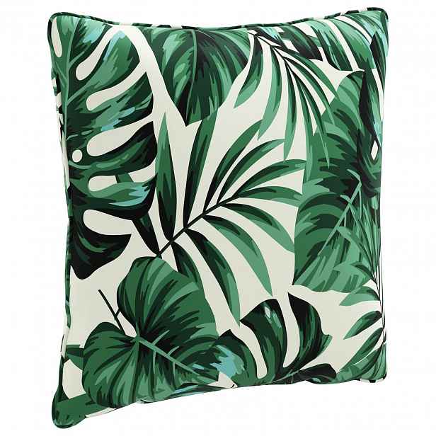 vidaXL 1-dílné zádové polstrování PUTTEN 100% polyester Vzor listů