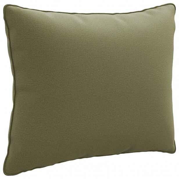 vidaXL 1-dílné zádové polstrování PUTTEN 100% polyester Olivově zelená