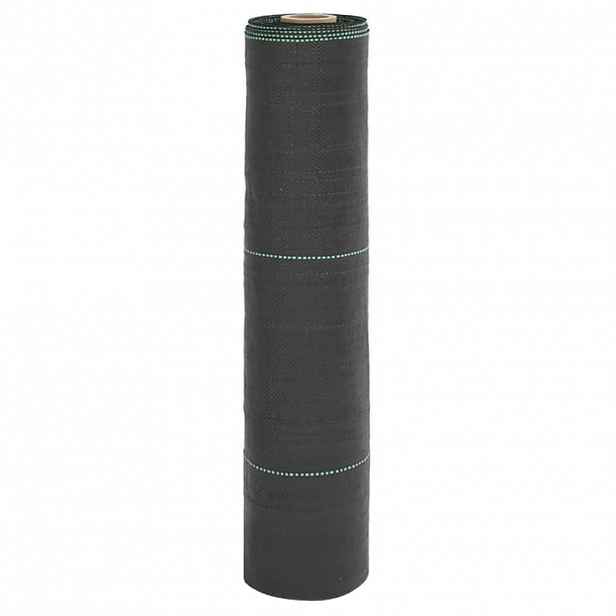vidaXL Mulčovací textilie černá 0,5 x 25 m PP
