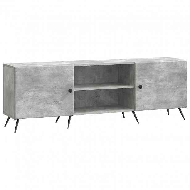vidaXL Televizní skříň 150 x 31 x 50 cm Betonově šedá Kompozitní dřevo