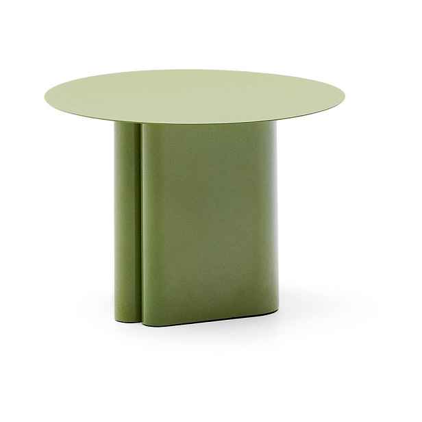Kovový kulatý odkládací stolek ø 55 cm Arvin – Kave Home