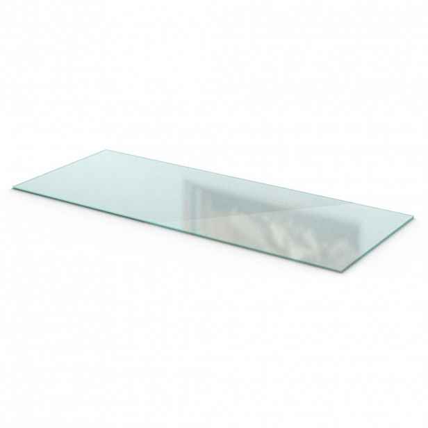 TULUP SKLENĚNÁ PODLOŽKA pod kamna 125x50 cm – mléčné sklo