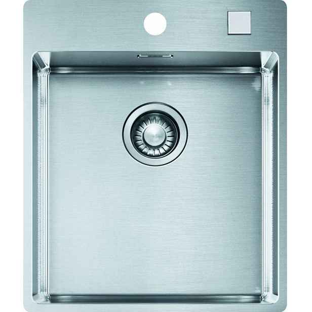 Franke Box - Dřez BXX 210/610-40 TL, 43x51 cm, nerez 127.0369.288