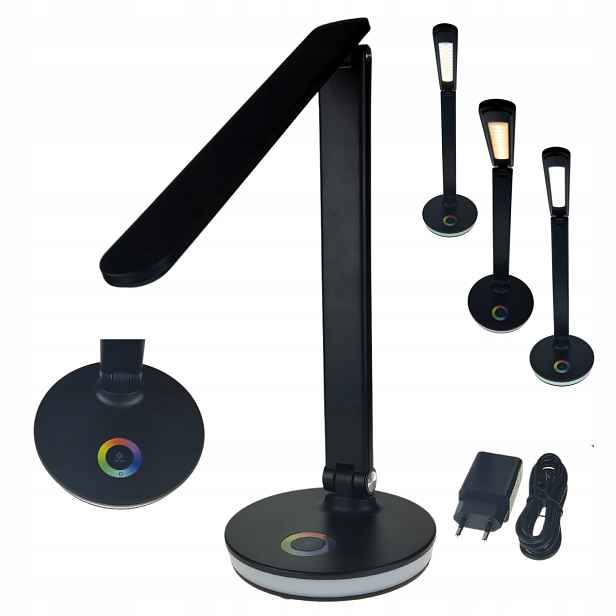 Stolní lampa Rgb noční podsvícení Stmívatelná stolní lampa Nilsen