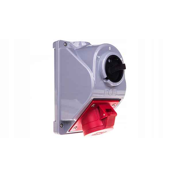 gno s vypínačem „combo-pol“ IP44 16A 400V 3P+Z+N vypnuto L-o-p 960615401W