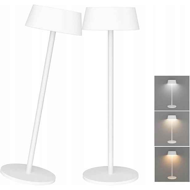 Stolní Lampa 2 Kusy Klighten Led Bílá 3000K/4500K/6000K 3W