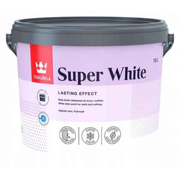 Tikkurila White 10L Barva Bílá Latexová