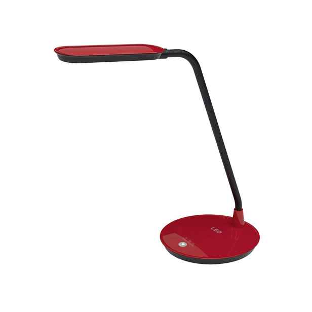 Dotyková LED stolní lampa K-BL1208 Solo červená