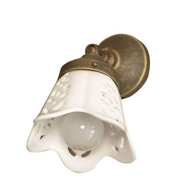 Sapho Vintage - Nástěnné svítidlo Sorento, 40 W, bronz MC098