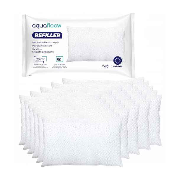 Univerzální náplně AquaFloow 26 x 250 g do pohlcovače vlhkosti