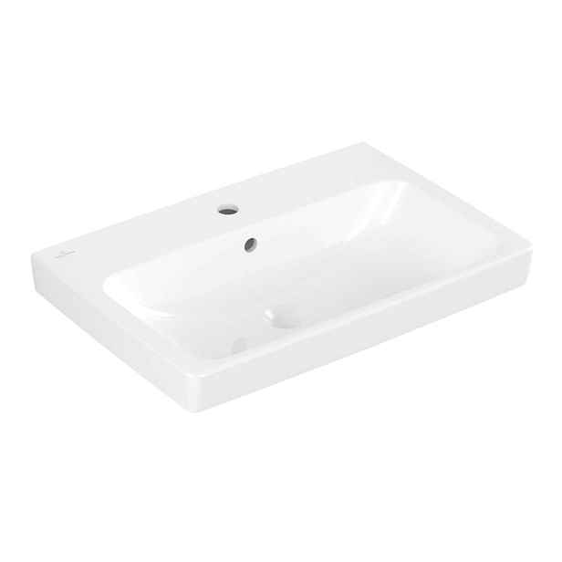 Villeroy & Boch Architectura - Umyvadlo 65x45 cm, s přepadem, s otvorem pro baterii, alpská bílá 4A87KG01