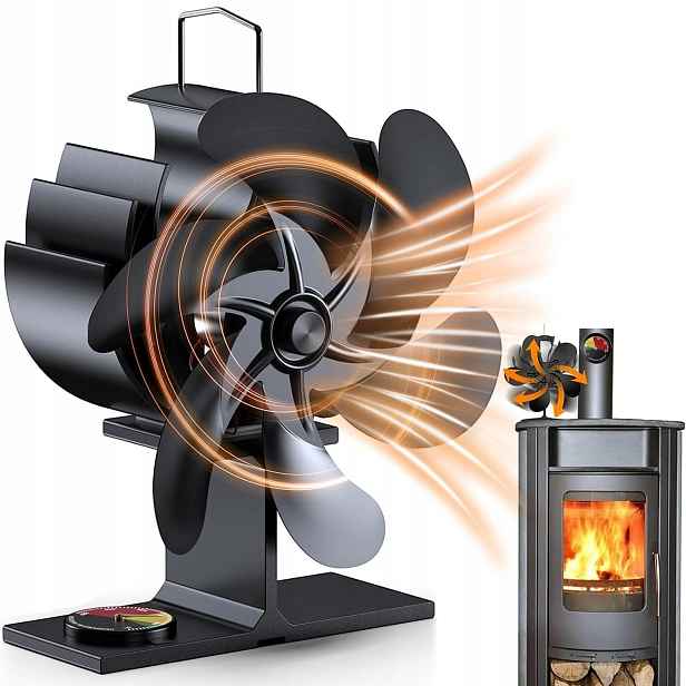 Ventilátor Krbu Pro Topná Kamna, Ventilátor Kamna Na Dřevo