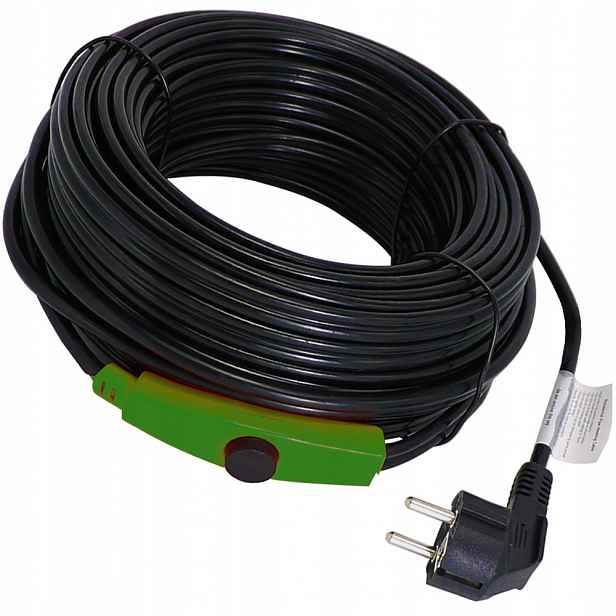 2M Topný Kabel 32W 230V Topný Kabel S Termostatem a zástrčkou