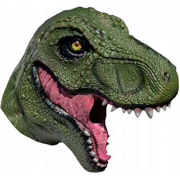 Univerzální Latexová Maska Dinosaura – Perfektní Převlek Na Halloween