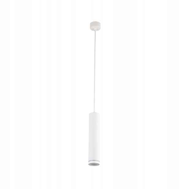 Závěsná Lampa TK-Lighting Jet E27 10W Bílá 130 cm do kuchyně obývacího pokoje