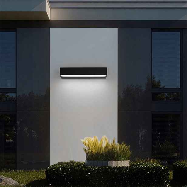 Venkovní voděodolné nástěnné Led lampy IP65, dveřní reflektory 12W
