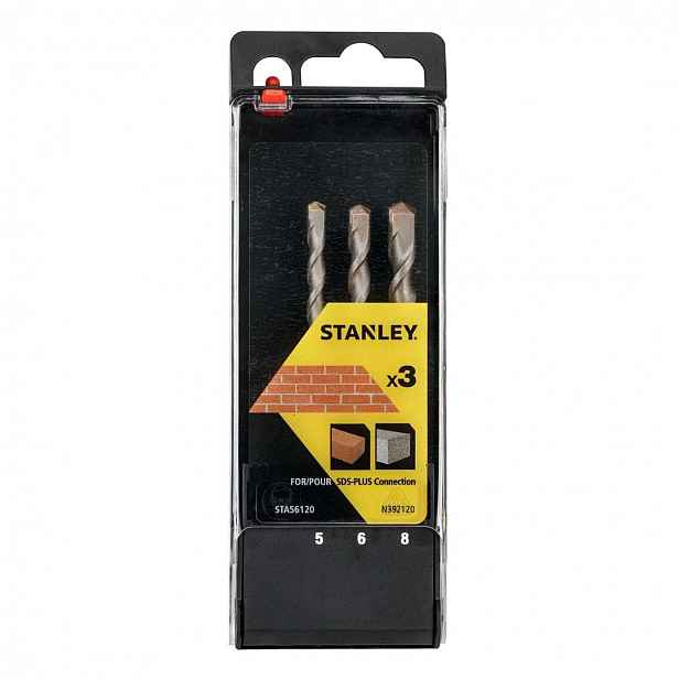 Stanley - 3dílná sada vrtáků do betonu SDS Plus STA56120-QZ