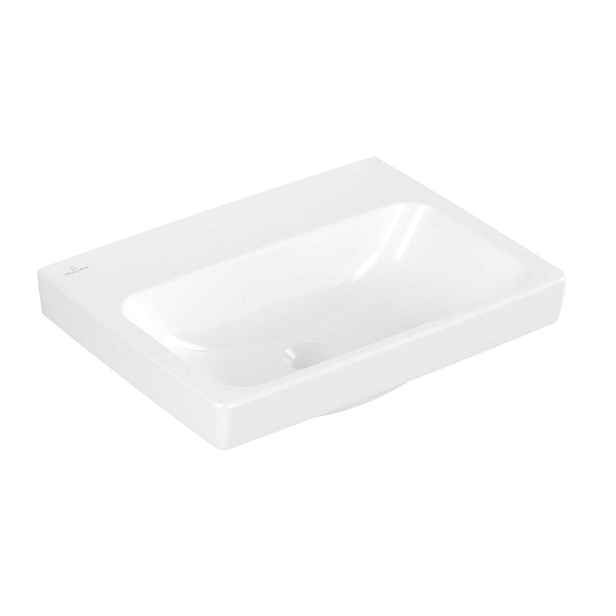 Villeroy & Boch Architectura - Umyvadlo 55x42 cm, bez přepadu, bez otvoru pro baterii, alpská bílá 4A87MF01