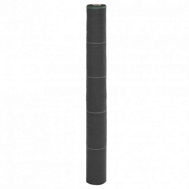 vidaXL Mulčovací textilie černá 1 x 50 m PP