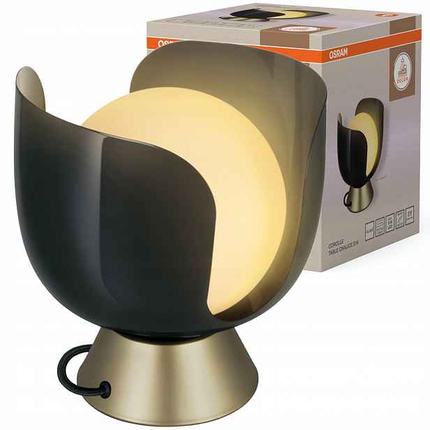 Dekorativní stolní lampa E14 Černá Decor Osram