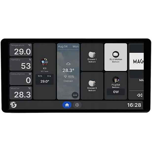 Shelly Wall Display X2i Black