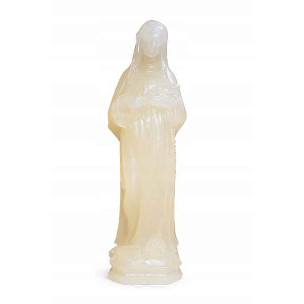 Figurka Svaté Rity 31 CM Perlový Vosk Handmade Francie