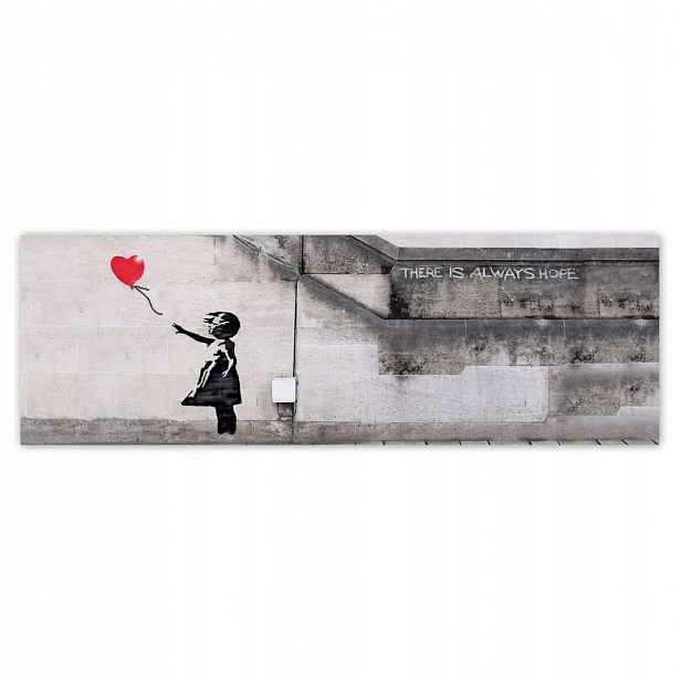 Plakáty 200x66 Banksy Dívka Balónek