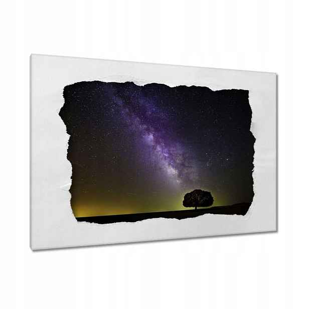 Obrazy 120x80 Hvězdná noc