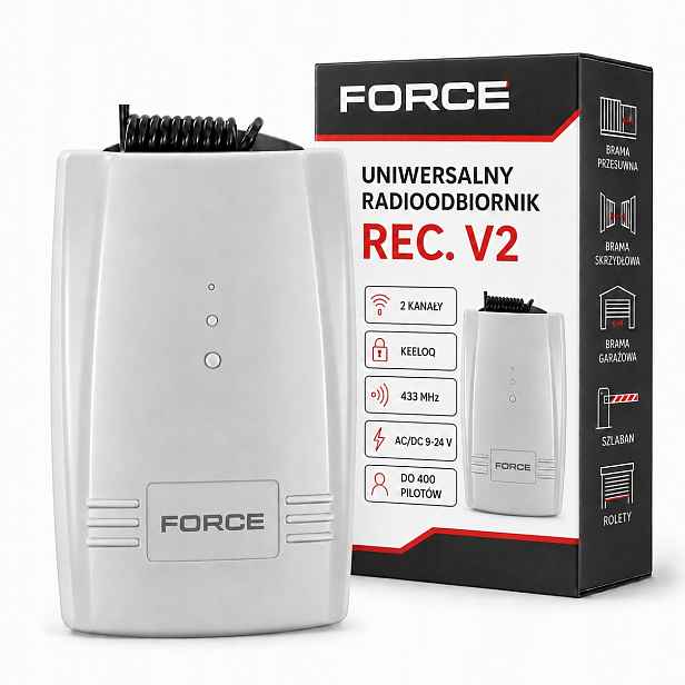 Force Rec V2 Univerzální radiopřijímač 433,92MHh Force Fix Rc Space Flore